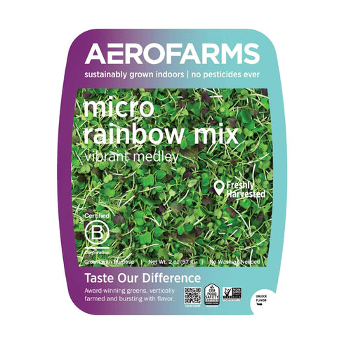 AEROFARMS Rainbow Mix Microgreens, 2 OZ