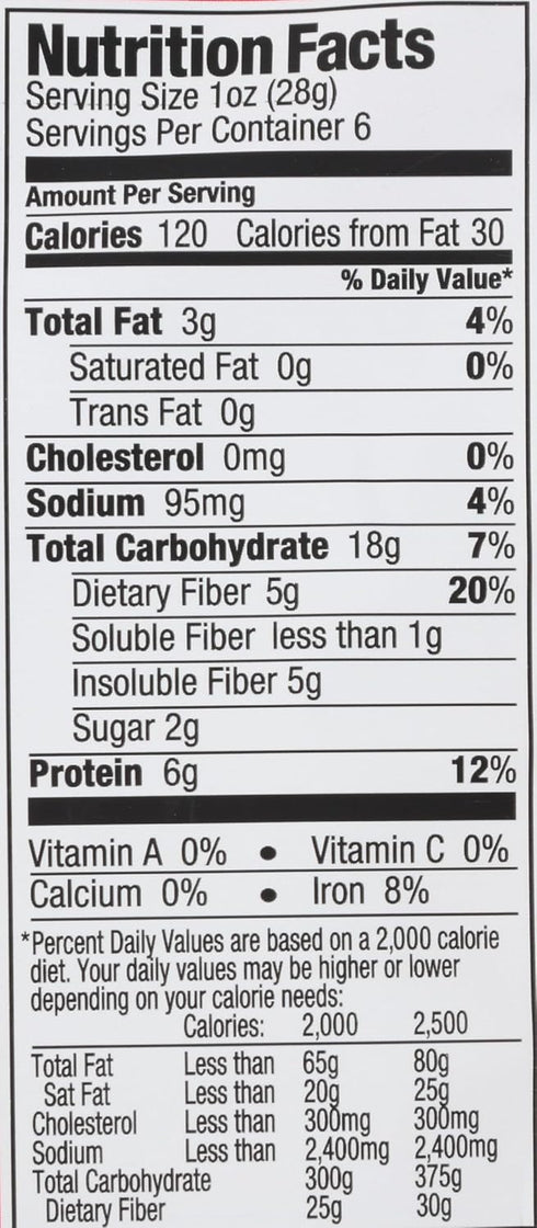 6 The Good Bean Chickpea Snacks, Smoky Chili/Lime, Gluten and Nut Free, Ounce