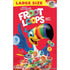 13.2oz (1 Kellogg's Froot Loops Breakfast Cereal, Fruit Flavored, Breakfast Snacks with Vitamin C, Large Size