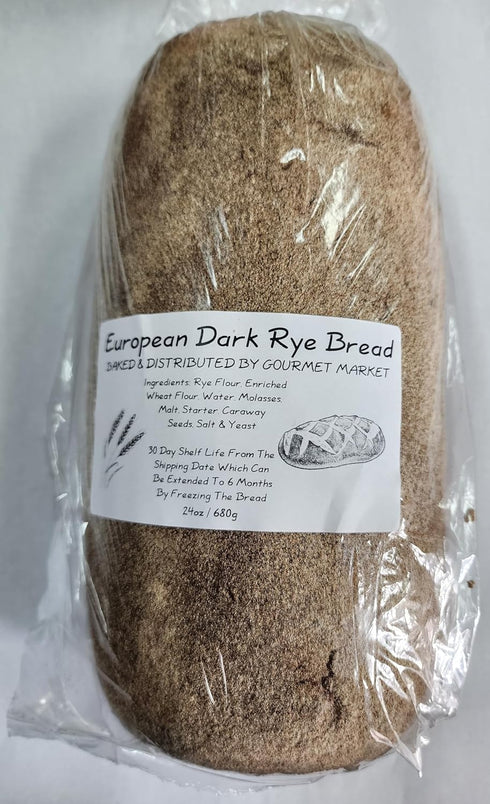 Generic (1 European Style Rye Bread & Lithuanian Rye Bread Loaf Each)
