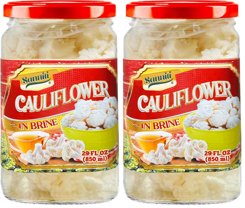 Sanniti Pickled Cauliflower, 29 oz (Pack of 2)