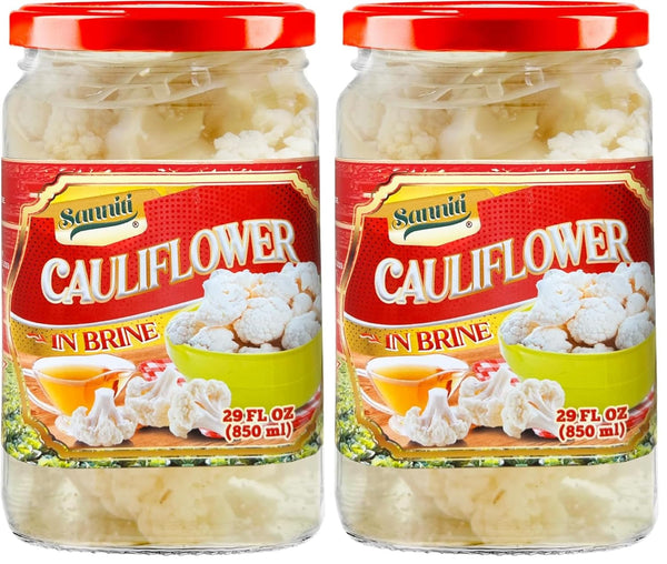 Sanniti Pickled Cauliflower, 29 oz (Pack of 2)