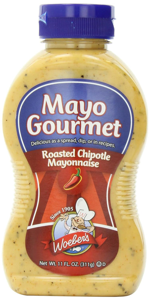 Woeber's Woebers Mayonnaise, Roasted Chipotle, 11 Ounce