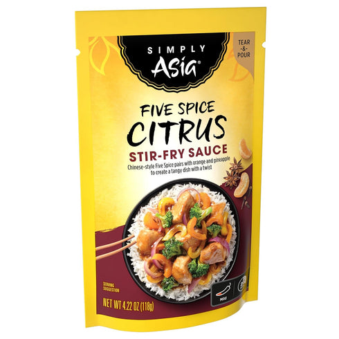Simply Asia Five Spice Citrus Stir-Fry Sauce, 4.22 oz