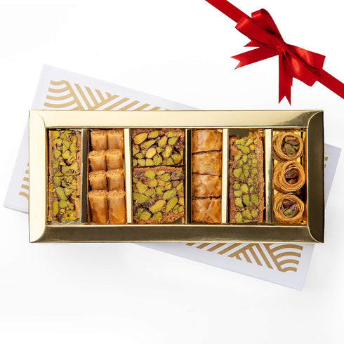Anabtawi Sweets Anabtawi Middle Eastern Sweets - 21-Piece Assorted Baklava, Pistachio and Almond Pastry