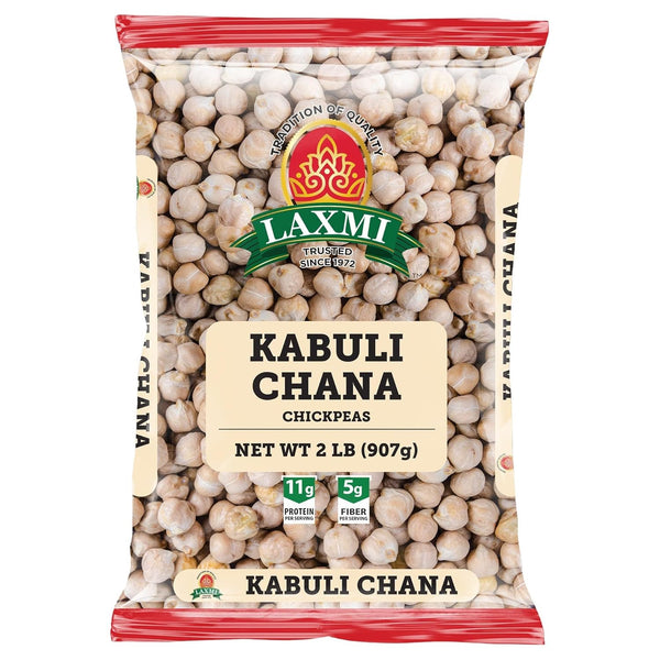 Laxmi Brand Kabuli Chana, Whole Chickpeas, House of Spices (2lb)
