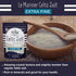 8.81oz 0.6lb. 100% (0.6lb Le Marinier French Sea Salt Extra Fine, Celtic Salt Organic- Natural, Mineral Rich