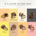 8 Count, 2.82 Oz Beyoglu Artisan Assorted Chocolate Pralines with Gourmet Fillings, Box