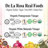 16.9 Oz (Pack 2) De La Rosa Organic Pomegranate and White Balsamic Vinegar, Vegan, Kosher, Non-GMO & Gluten Free, Great