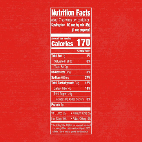 12 oz Zatarain's Family Size Red Beans & Rice