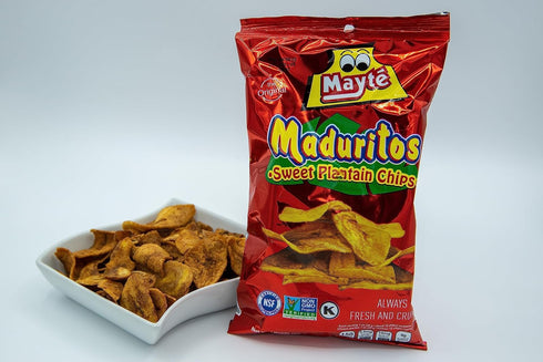 DESPENSA COLOMBIANA 3.3oz 3 Pack Pack Sweet Plantain Chips Mayte / Maduritos Dulcesitos Mayte - - Value