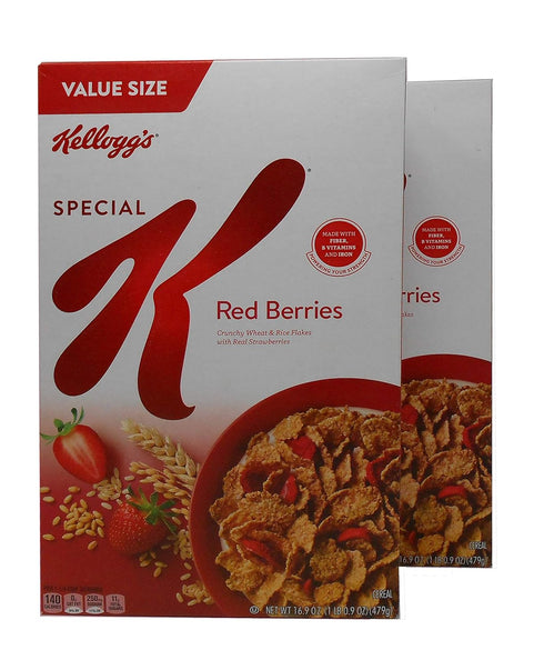 Kellogg's Special K Cereal, Red Berries, 16.90 Ounce (Pack of 2)2