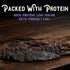 Pack 3oz (85g) Meat Artisan Beef Jerky - Australian Wagyu Steakhouse and Asian BBQ Style - High Protein Snack - Gluten