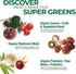 Country 50 20 10.6 Oz Farms Super Greens Natural Flavor, Organic Super Foods, USDA Organic Drink Mix, Fruits