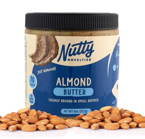 Nutty Novelties Classic Almond Butter - High Protein, Sweet Nut Butter -