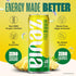 12 oz (12-Pack) Zevia Zero Sugar Energy Drink, Pineapple Paradise, Cans Naturally Sweetened, Non-GMO Project Verified