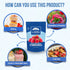 Thousand Lakes Freeze Dried Strawberries - 1.2 Ounces, No Sugar Added, 100% Sliced Strawberries