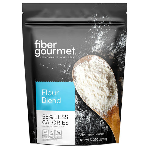 Fiber Gourmet Low Net Carb Flour Blend - Keto Friendly All-Purpose Baking