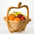 Dried Fruit Gift Basket with Wooden Tray Healthy Gourmet Snack Box Variety Holiday Food Tray for Corporate, Sympathy