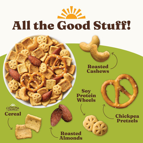 10g 1g 5.25 (Pack 1) Catalina Crunch Protein Snack Mix - Protein, Sugar per Serving - Good Source of Fiber, Gluten Free