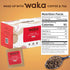100% 50 Waka Decaf Premium Instant Coffee Colombian Arabica Freeze Dried Beans For Hot or Iced Coffee (Single-Serve