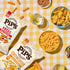 1 oz (24 Packs, Pips Heirloom Baked Fiery Cheddar Fries Bags pk) Individually Wrapped Snack Baked Not Fried, Made
