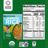 8 Oz (Pack 6) Lotus Foods Organic Brown Jasmine Rice Heat & Eat Pouch - Jasmine Rice, Gluten Free Brown Rice, Organic