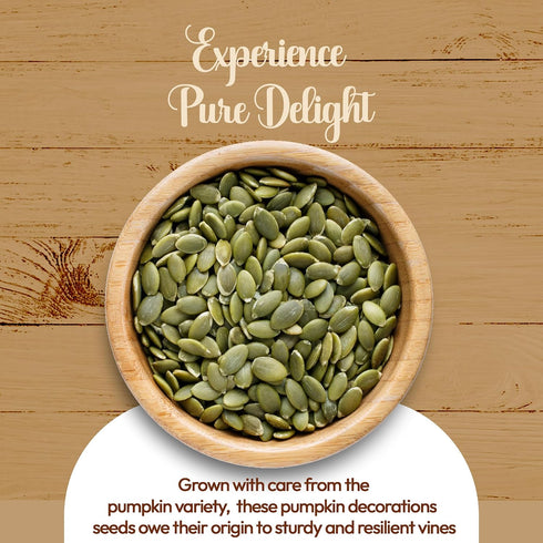 5 Lbs. NY SPICE SHOP Raw Shelled Pumpkin Seeds (Pound) Raw Shelled Pepitas (Pumpkin) - Whole Raw Pumpkin Seeds Ready