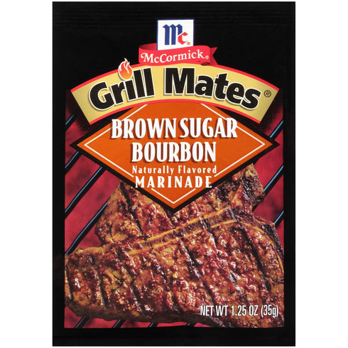 McCormick Grill Mates Brown Sugar Bourbon Marinade, 1.25 oz, 3 pk