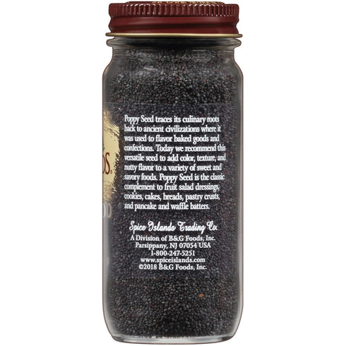 Spice Islands Poppy Seeds, 2.6 Ounce