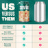 12 oz (8-Pack) Zevia Zero Sugar Soda, Peaches and Cream, Cans Caffeine Free, Naturally Sweetened, No Calorie Soda