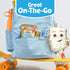 30oz (12 Kellogg's Frosted Mini-Wheats Breakfast Cereal Cups, High Fiber Cereal, Kids Snacks, Original, Case Cups)