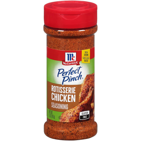 Pinch 5 oz (Pack 6) McCormick Perfect Rotisserie Chicken Seasoning