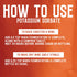 2oz 20+ Craft A Brew - Potassium Sorbate - - Food Grade Stabilizer for Wine, Cider, Mead - Backsweetening - Ingredients