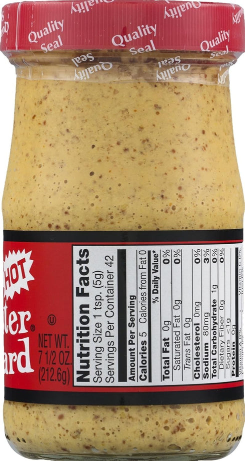 Mr. Mustard 7.5 Pack 6 Mister Mustard Original Mustard, Ounce