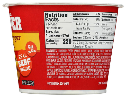Hamburger Helper 2oz Cups - Cheeseburger Macaroni