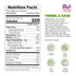 31g (8 oz) Dojo Fresh Fennel & Sage Plant Protein Mix (Wheat-Based, Seitan-Style) Protein-Rich Crumbles for Pan-Fry