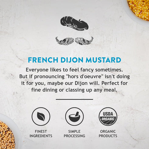 12 Koops, Mustard Dijon Organic, Ounce