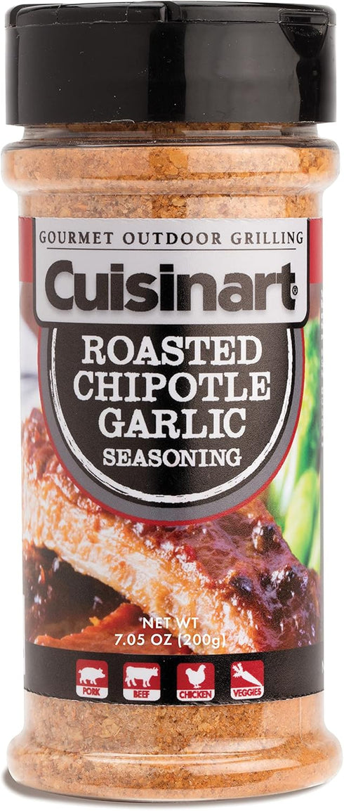 Cuisinart CGSS-335 Barbecue Seasoning Variety Pack - Bourbon Molasses, Maple Bacon, Roasted Chipotle Garlic