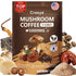 Organic Low Caffeine Mushroom Coffee 11 Superfood Instant Mushrooms Coffee with Ashwagandha,