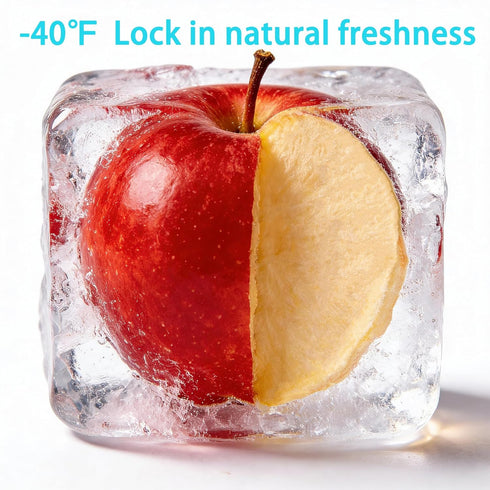 DGYLHBJ (7.05oz) 100% Freeze Dried Peeled Fuji Apple Slices - Natural Apple Crisps Snack for All Ages - No Added Sugar