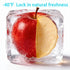 DGYLHBJ (7.05oz) 100% Freeze Dried Peeled Fuji Apple Slices - Natural Apple Crisps Snack for All Ages - No Added Sugar