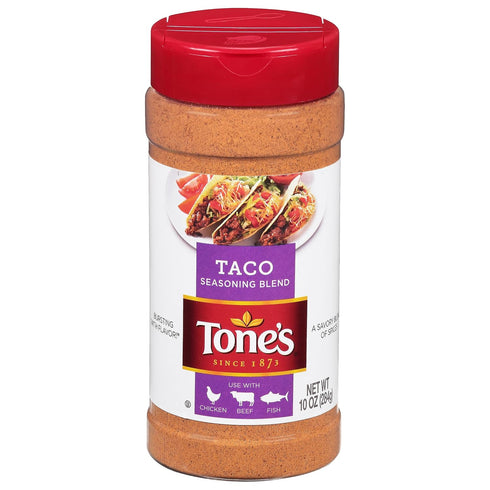 Tone's Taco Seasoning Blend, 10 Ounce