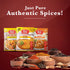 Pack 6 50g 2 Packs Rasoi Magic Non-Veg Zaika Assorted | Egg Curry, Butter Chicken, Veg Biryani Mix |Easy Cooking | No