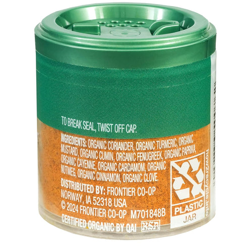 0.53 (Pack 6) Simply Organic Curry Powder, Certified Organic, Kosher, Mini Spices | Ounce