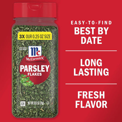 0.87 oz McCormick Parsley Flakes