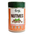 (2.80 Oz) 100% Pereg Ground Nutmeg - Non-GMO, Gluten-Free, Non Irradiated - Ground From Whole Nutmeg - Use In Sausages