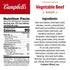 10.5 (Pack 12) (Packaging Campbell's Condensed Vegetable Beef Soup, Ounce of May Vary)