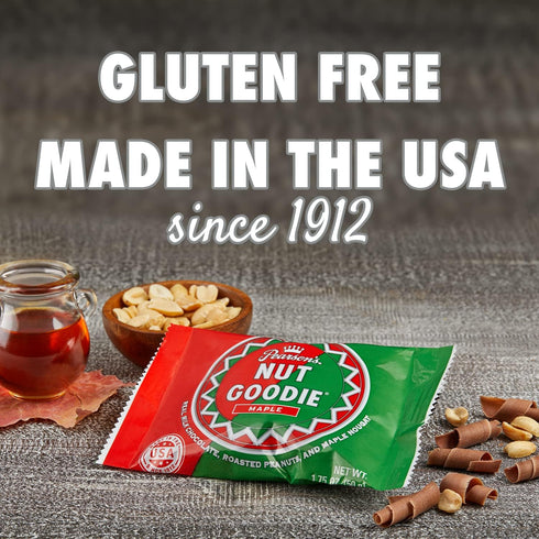 Pack 24 Pearson's Nut Goodie Cluster Bar | Roasted Peanuts, Real Milk Chocolate, and Maple Nougat | of | Individually