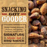 9 oz 2 Pack Rufus Teague Hot BBQ Honey Roasted Nuts Mix, Sweet & Spicy Almonds, Cashews & Pecans, Resealable Pouch (No